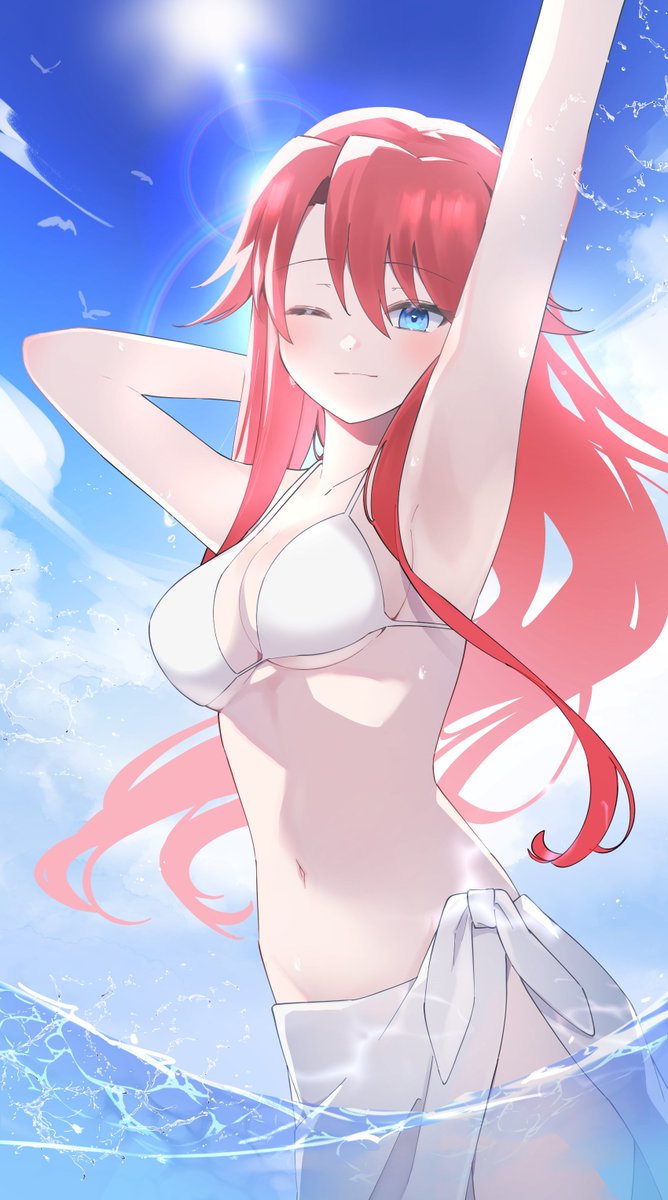 poison_corail's tweet photo. 水着アティ https://t.co/qhMNJrjPIH