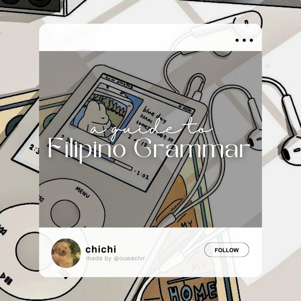 ₊˚ପ a guide to filipino grammar 🥞

#studytwt #studytwtph 
🧵 a thread :