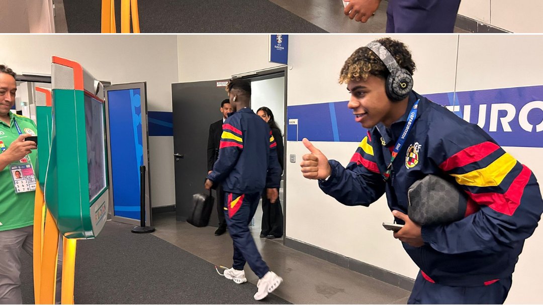 About the @EURO2024 final…

On the Spanish side, Sergio! 🇪🇸
For England, Josh and Hayle! 🇬🇧

Both were their team's 12th man for the #ESPENG  game. Their pitch? Backstage.

The #telepresence robots were deployed at the initiative of the @UEFA_foundation and <a href="/HisenseGlobal/">Hisense</a>