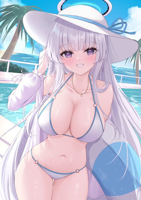 先生もご一緒に泳ぎませんか?🏖️ 