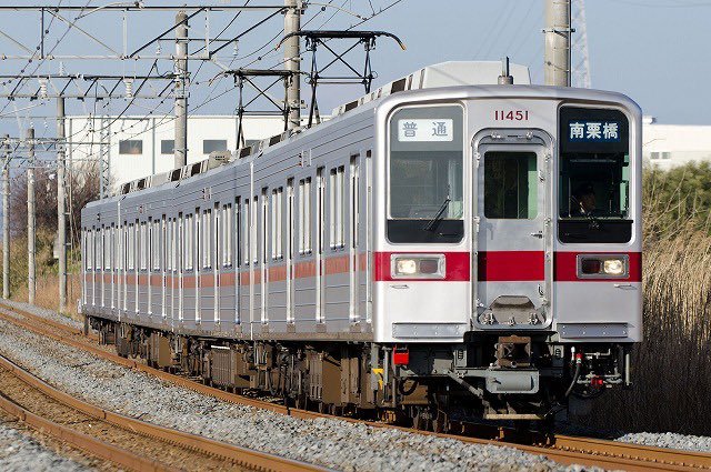 東武10030型で抜いてしまった…
