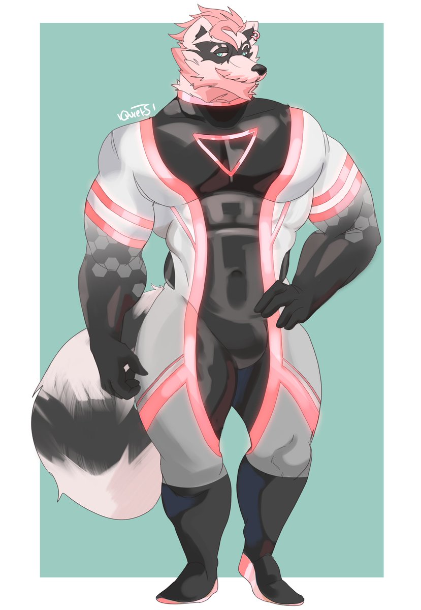 The suit fits snuggly 🩷