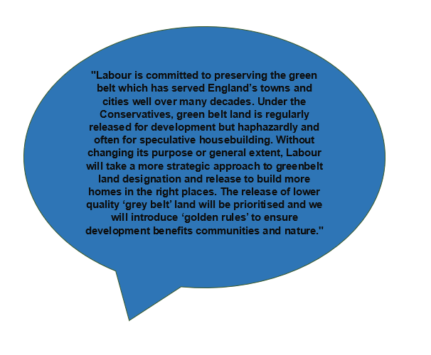 Grey Belt!
Labour have said. "The release of lower quality ‘grey belt’ land will be prioritised and we will introduce ‘golden rules’ to ensure development benefits communities and nature."We discuss some of the pros and cons. gosolve.co.uk/brown-grey-gre… #planning #development