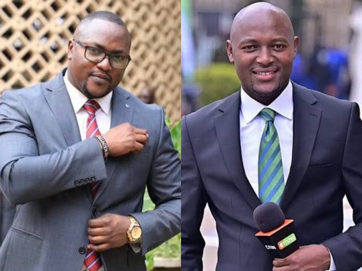 itskipronoh's tweet photo. Citizen TV Journalists; Seth Olale and Stephen Letoo have been banned from parliament! They are being targeted for covering the #OccupyParliament protests! This dictatorship will not succeed. #RutoMustGo https://t.co/3GvCtYna1u