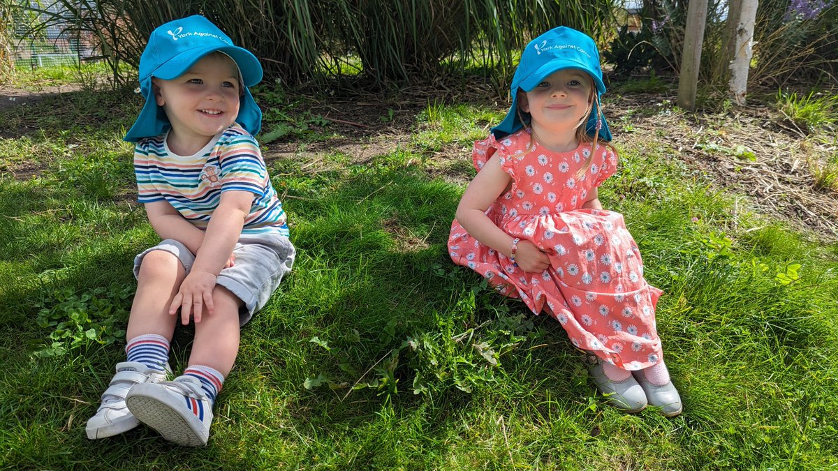 YorkAgainstCanc's tweet photo. This summer, primary school children across York will be wearing our free York Against Cancer sunhats to protect from the sun's damaging rays ☀️
We're proud to have donated over 1,000 hats this year alone!
#sunaware #skincancerawareness #cancersupport https://t.co/znukzsJTkG