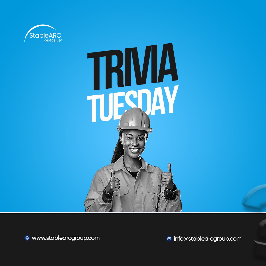 stableARCgroup's tweet photo. "🌟 Trivia Tuesday with StableArc Group! 

Test your knowledge now! Are you ready to challenge yourself? #TriviaTuesday #StableArcGroup #WinBig" https://t.co/TiGOpwVeHm
