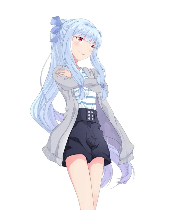 葵ちゃんの立ち絵はこんな感じ 