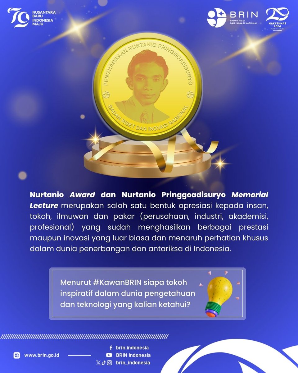brin_indonesia's tweet photo. Inovasi tanpa batas telah membuktikan bahwa dengan kreativitas kita bisa mengubah dunia.
#Tokoh #Iptek #Hakteknas #Hakteknas29 #IndonesiaMaju #BRIN #RisetInovasi https://t.co/HFwdtgIX89