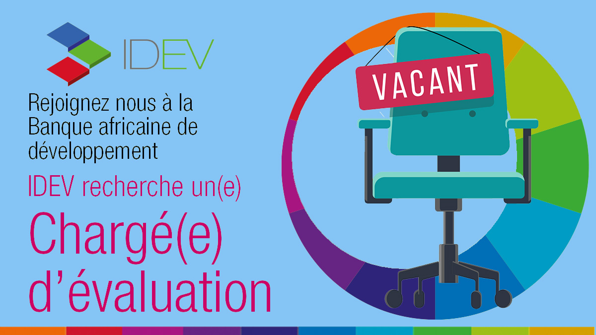 Date limite des candidatures 23 juillet ! 
Rejoignez l'équipe à #Abidjan. <a href="/evaluationafdb/">IDEV AfDB</a> #IDEV recrute. Etes vous un évaluateur qualifié en quête d'un poste ? Plus d'infos sur l'opportunité idev.afdb.org/fr/idev-job-op…