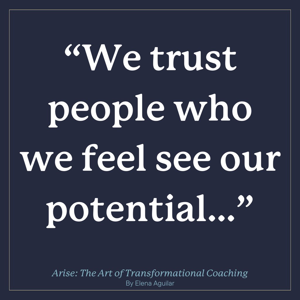 We trust people who recognize that we are not our mistakes, who don’t judge us, who listen to us, and who keep their word. In the presence of such people, we’re more willing to take risks and be vulnerable.

Make sure to pre-order Arise before next week!