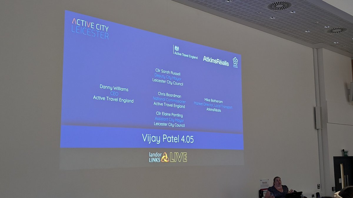 CHYMLeics's tweet photo. We are at the #ActiveCityLeicester conference today hearing about all things Active Travel! 

@Leicester_News @dmuleicester https://t.co/rrzKfdTQVc