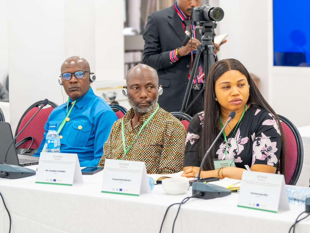 GIZAfricanUnion's tweet photo. #HappeningNow❗️

@ecowas_cedeao hosts 1⃣st regional training on cross-border data flows &amp; policy harmonisation.

Data protection &amp; IT officials from #ECOWAS member states are in #Abuja discussing #DataGovernance topics such as data security, integrity, sovereignty &amp; localisation. https://t.co/XC0i5ogQrk