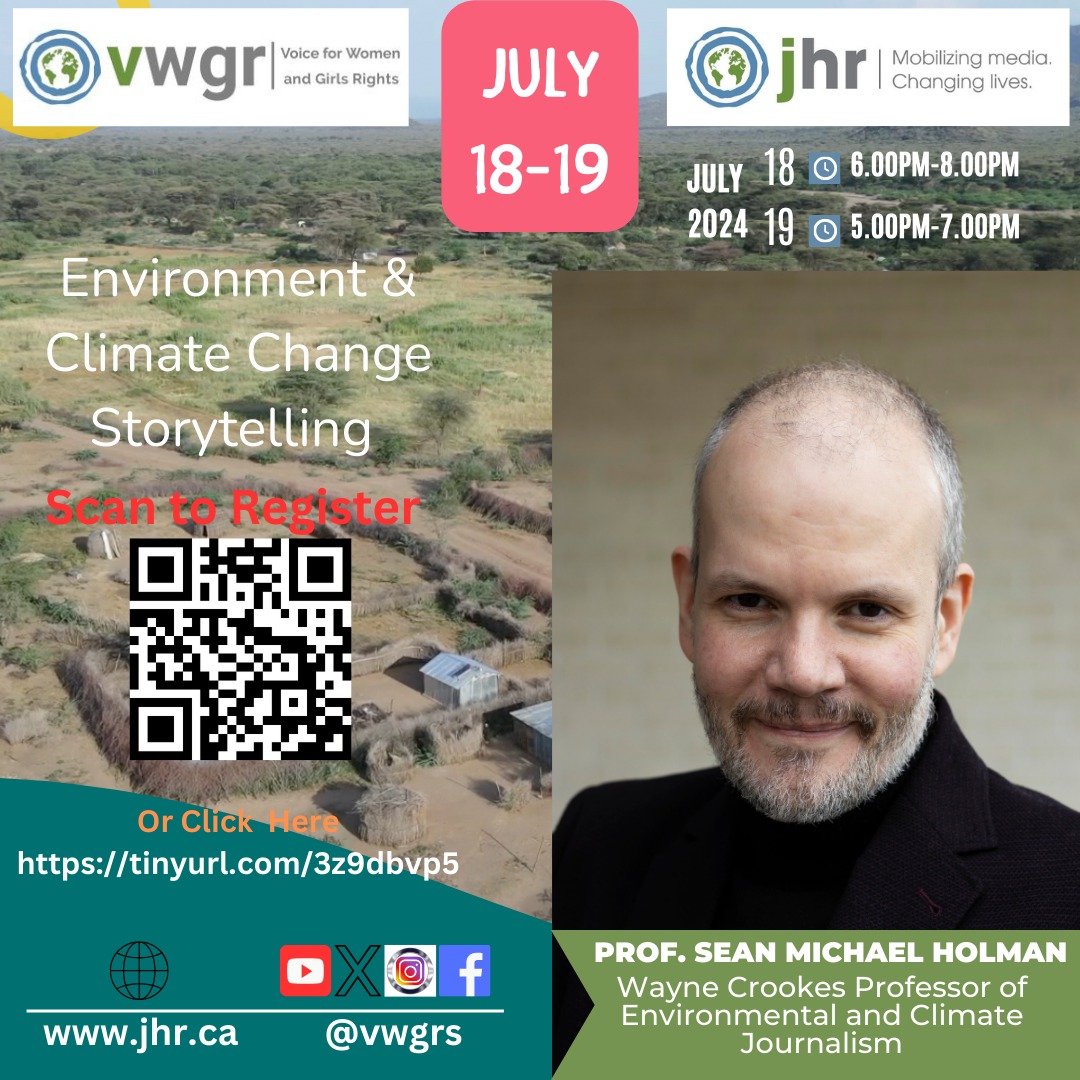 Journalists for Human Rights-🇰🇪 (@jhr_kenya) on Twitter photo Have you registered for the environment and climate change storytelling training? Do not be left out, click the link below and register.
tinyurl.com/3z9dbvp5
<a href="/jhrnews/">Journalists for Human Rights (JHR)</a>
<a href="/KiunduW/">Kiundu Waweru</a>
<a href="/seanmholman/">Sean Holman</a> Have you registered for the environment and climate change storytelling training? Do not be left out, click the link below and register.
tinyurl.com/3z9dbvp5
<a href="/jhrnews/">Journalists for Human Rights (JHR)</a>
<a href="/KiunduW/">Kiundu Waweru</a>
<a href="/seanmholman/">Sean Holman</a>