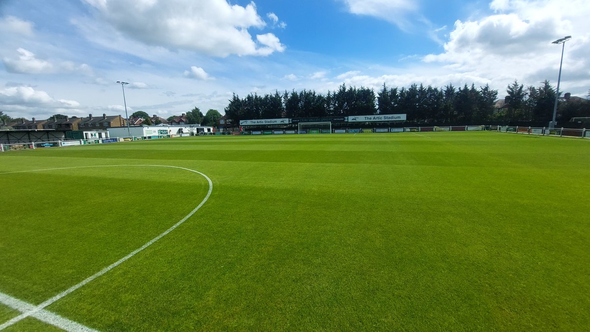 All set for the first of 3 home pre season games starting with EBBSFLEET tonight 7.45 at the <a href="/LtdArtic/">Artic Building Services Ltd</a> stadium <a href="/CrayValleyPM/">Cray Valley (PM) FC</a> <a href="/DavidBullRT/">David Bull</a> 🌱⚽️🟢⚫️🟢