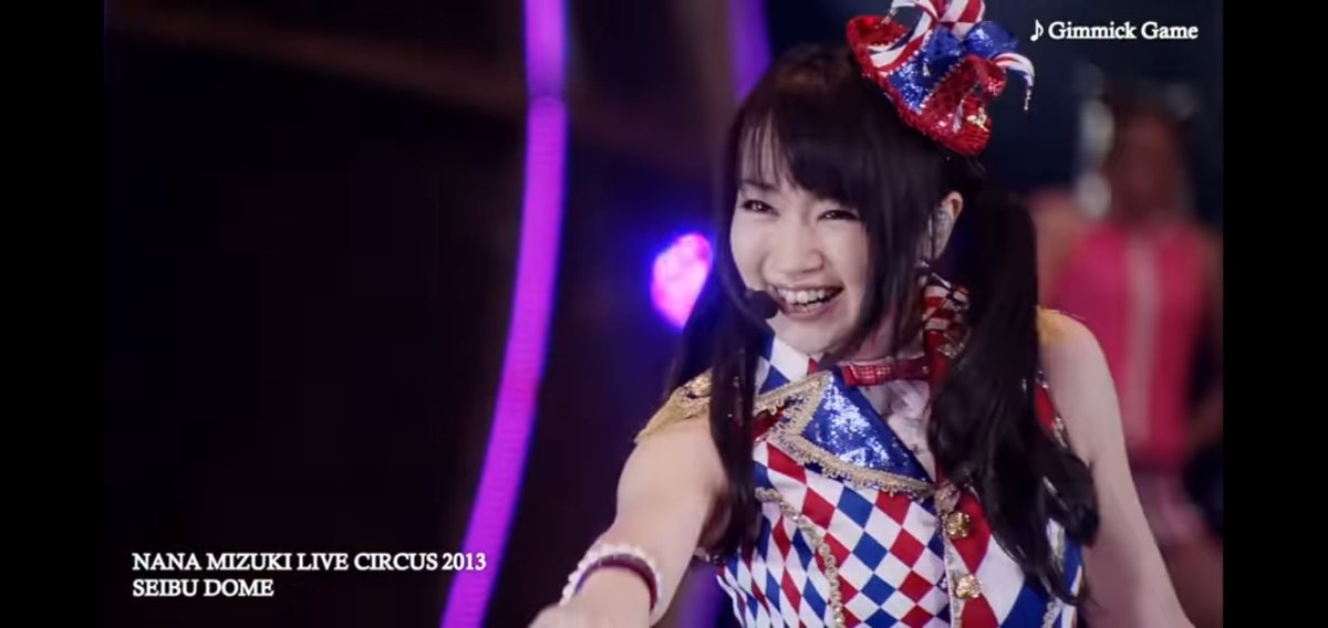 gimige7's tweet photo. Gimmick Gameを
ひたすらリピートして聴く、
ギミゲ中毒になってた時期あったなぁ。
#LIVE_CIRCUS 好き🎵
#水樹奈々 https://t.co/kyHIcOY8Eo