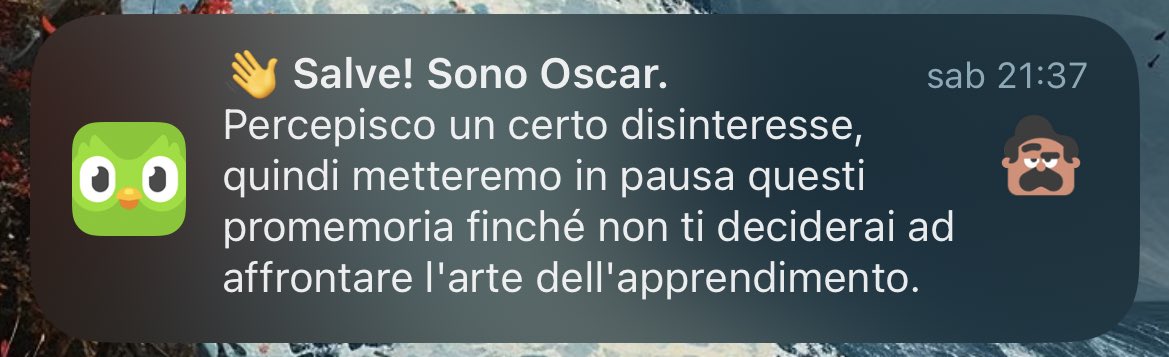 Ho buttato al vento tipo 1500 giorni di slancio e <a href="/duolingo/">Duolingo</a> non l’ha presa molto bene.