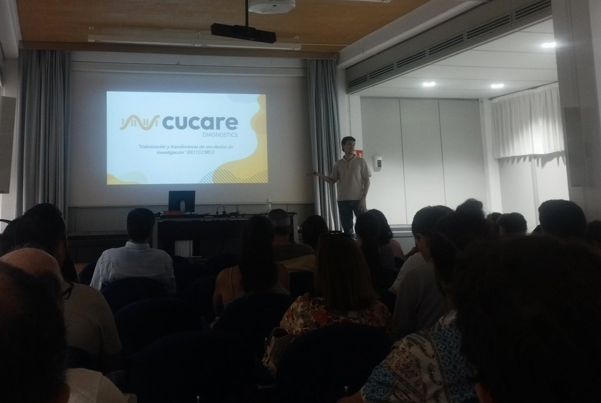 Presentación de <a href="/CucareD/">cucare diagnostics</a> en las Jornadas Científicas de <a href="/_BIOTECMED/">BIOTECMED</a>.