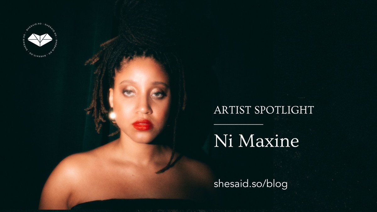 The award-winning artist <a href="/ni_maxine/">Ni Maxine</a> is a ‘Black Woman at The Forefront of the UK Jazz Scene’.

Her political lyricism &amp; timeless vocals have taken her to perform at main stages like Gilles Peterson’s ‘We Out Here’ &amp; the EFG London Jazz Festival. 👇
shesaid.so/blog/2024/6/20…