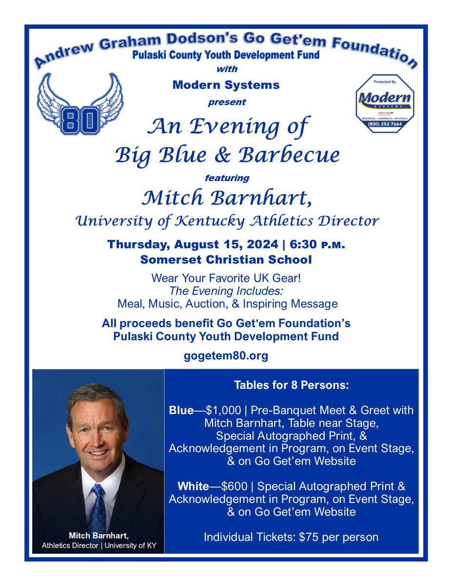 Join me on Mid-Mornings with Amy at 8:30 a.m. today, where we'll chat with Amy Stroud about Andrew and his Go Get'em Foundation, and our upcoming 'Big Blue &amp; Barbecue' event on August 15. Listen in on FM-106 or online at somerset106.com!
