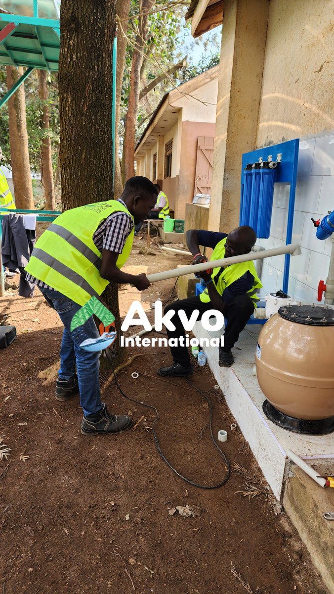 Akvointltd's tweet photo. Another advanced #WaterTreatmentSystem successfully delivered. This cutting-edge solution ensures top-notch water quality using the best filters. Thanks Africa #Polysack Industries Ltd for the trust & collaboration on this project.
#watertreatment #akvoprojects #qualitywater https://t.co/UxYHEBbnUz