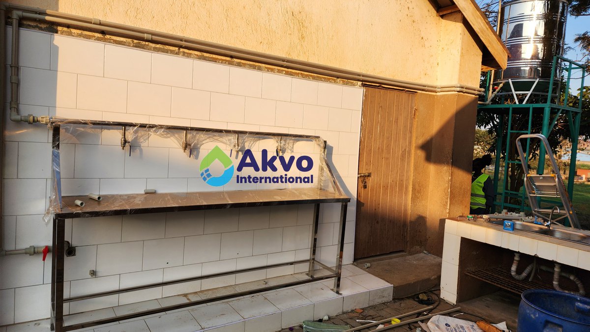 Akvointltd's tweet photo. Another advanced #WaterTreatmentSystem successfully delivered. This cutting-edge solution ensures top-notch water quality using the best filters. Thanks Africa #Polysack Industries Ltd for the trust & collaboration on this project.
#watertreatment #akvoprojects #qualitywater https://t.co/UxYHEBbnUz