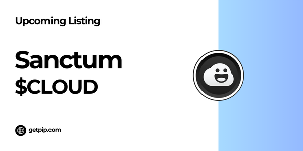 getpipcom's tweet photo. JUST IN: $CLOUD (@sanctumso) will be listed on PIP products following its initial listing on the CEXs.

#solana #jupiter #getpip https://t.co/u4lM0NCkQZ