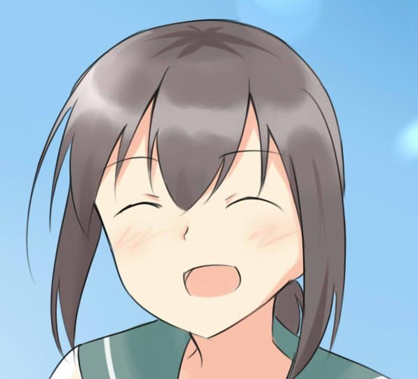 吹雪(艦隊これくしょん) 「#見た人も推しのドアップを無言であげる」|泉水すばる 神戸かわさき、c102予定のイラスト