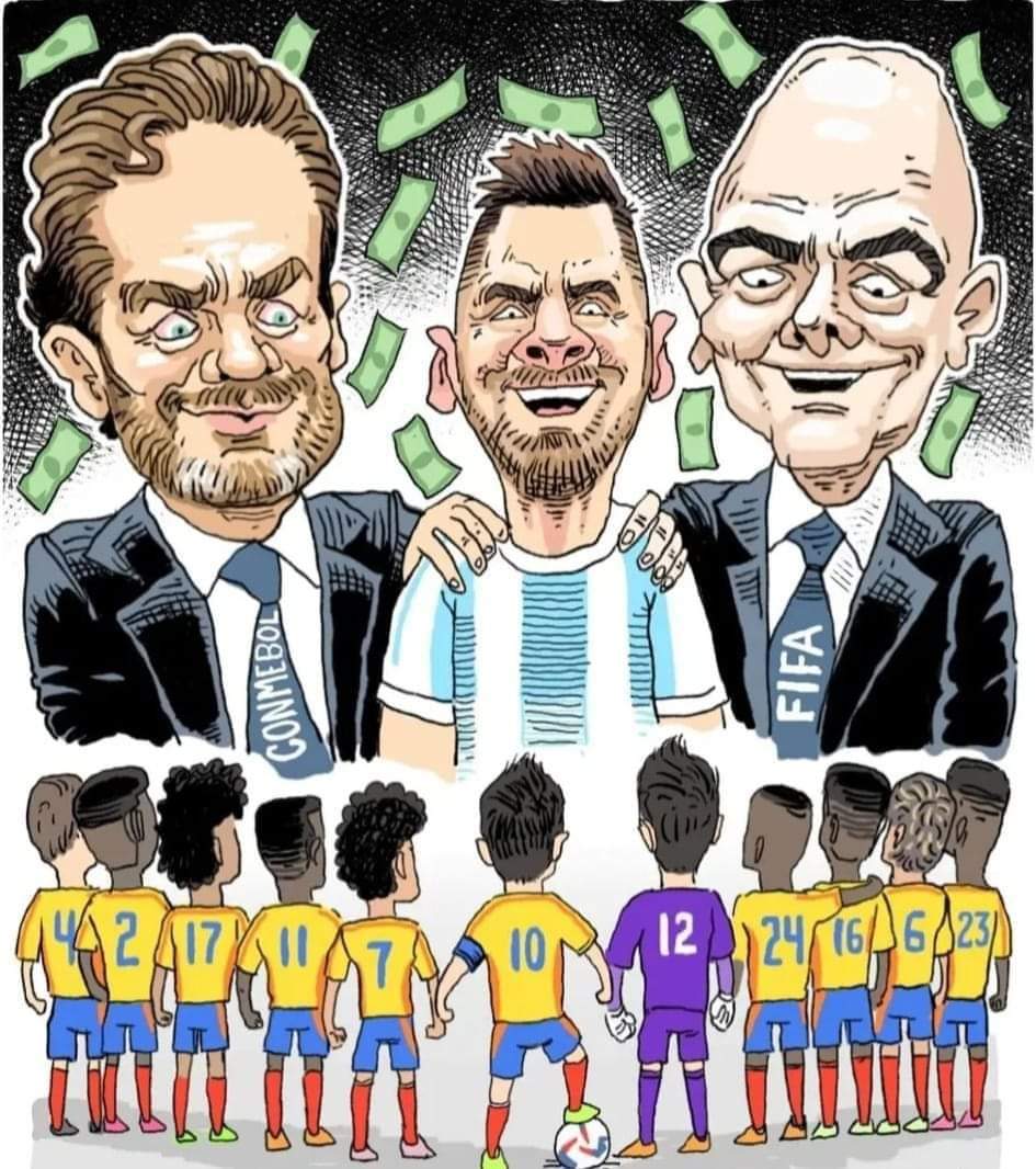 alexandra624's tweet photo. @CopaAmerica @AFASeleccionEN Lo sabíamos corruptos Argentina Vergüenza https://t.co/opuvHjNTpr