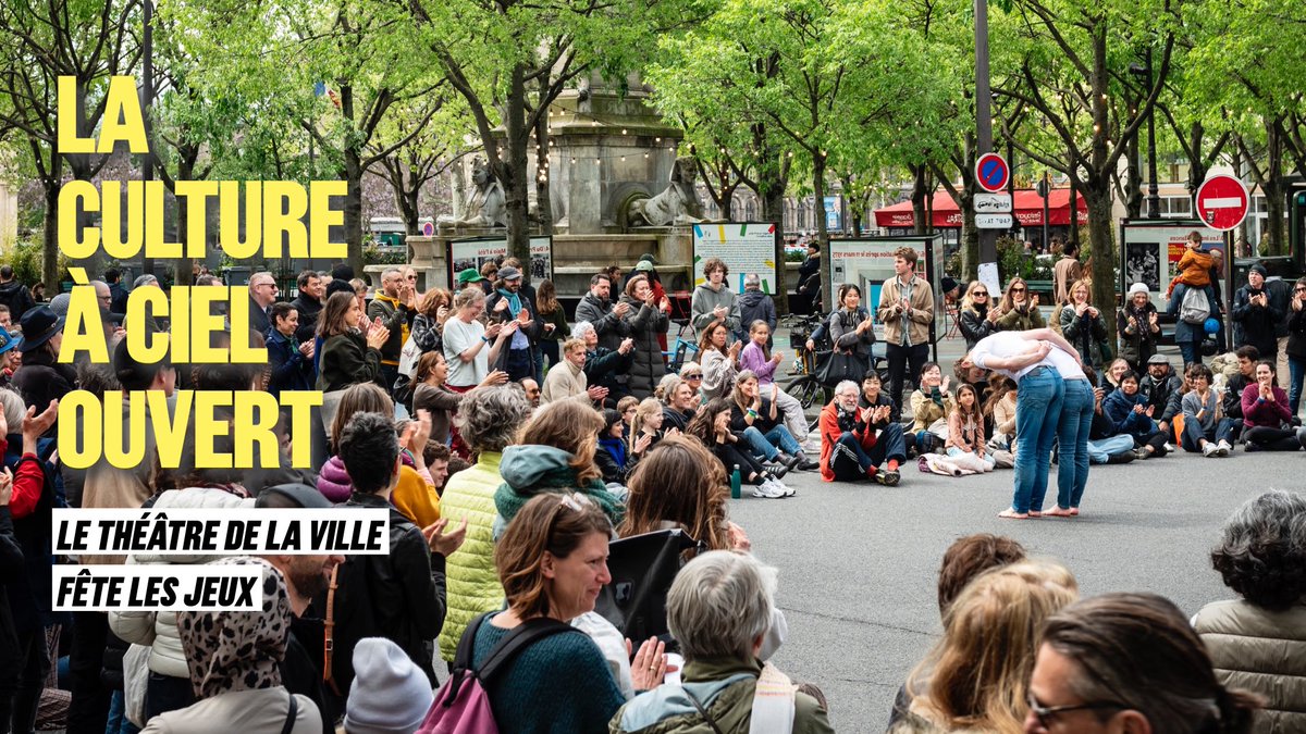 TheaVilleParis's tweet photo. LA CULTURE À CIEL OUVERT
Le #TDLV fête @Paris2024
Tout l’été, dans toute la ville !
ℹ️ https://t.co/L0Zw1D4y8C
🤝 @PUC_1906 @Paris https://t.co/74lOhgSaiD