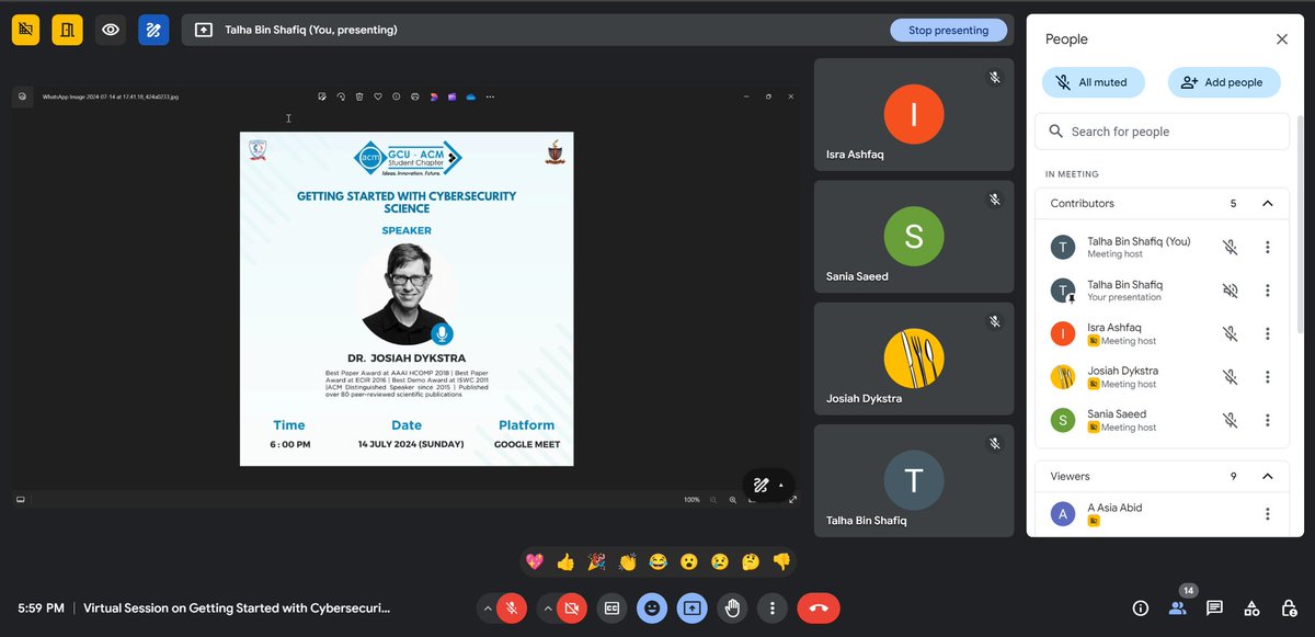 GCU-ACM Student Chapter tweet media