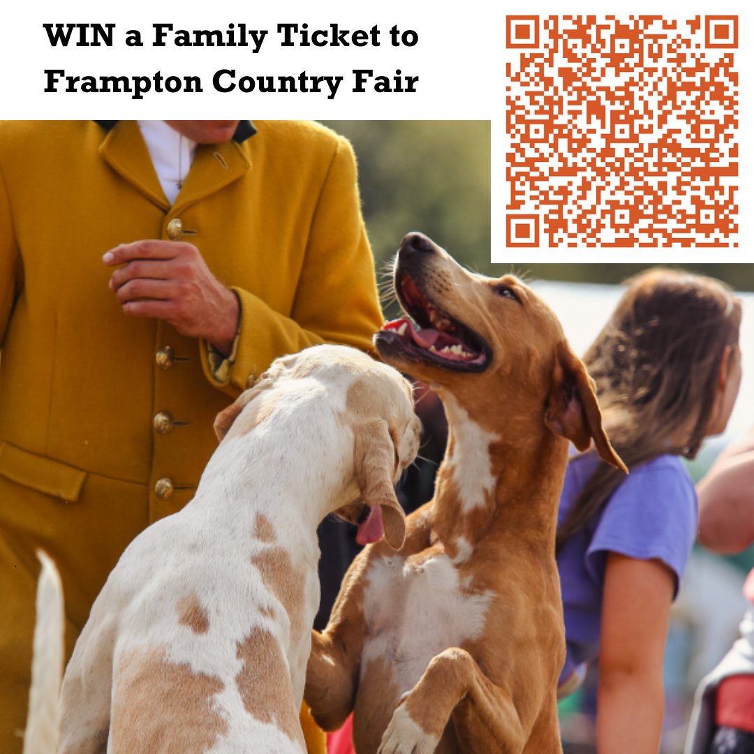 🎉 Win a Family Ticket to <a href="/FramptonFair/">FramptonCountryFair</a>! 🎉 
wottondirectory.com/%f0%9f%8e%89-w… 
👉 How to Enter: Simply scan the QR code and answer the question correctly, and you’ll be entered into the draw. The winners will be chosen at random after the closing date of 17 August.