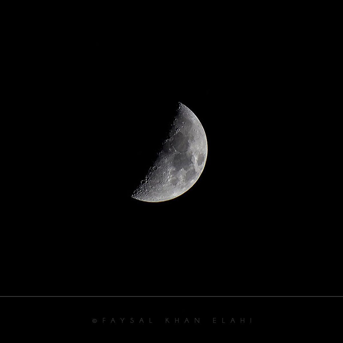 Captured this mesmerizing half moon a while back, and it's still one of my favorites! 🌙✨ 
How would you rate it on a scale of 1-10?  #PhotographyLovers #MoonPhotography #NightSky #PhotographyLearners #AstroPhotography #XMarksTheSpot