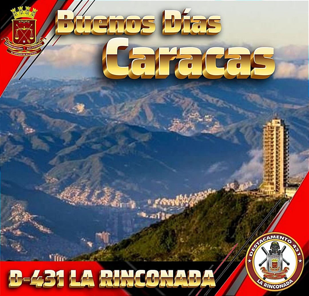 Buenos días al pueblo aguerrido de Venezuela..!

<a href="/ElioEstrada18/">M/G Elio Estrada Paredes</a> 
<a href="/GnbGaranteDePaz/">GNB Garantía de Paz!!!</a>