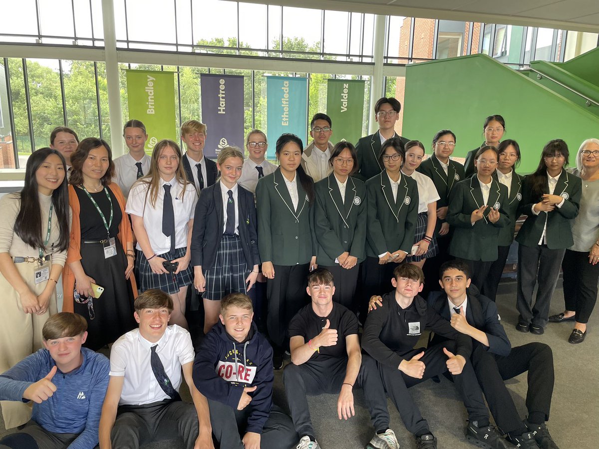 Students at Taicang Shaxi Experimental Middle School had an amazing few days with their friends at <a href="/SandymoorOA/">Sandymoor Ormiston Academy</a>, immersed in lessons and activities with their buddies. 🇬🇧🇨🇳