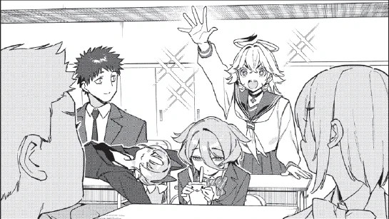 明日は『#カナチョロ』最新話更新❤
ジャンヌ、挙手✋👼✨  

単行本第7⃣巻 明日!7/17(水)発売! 