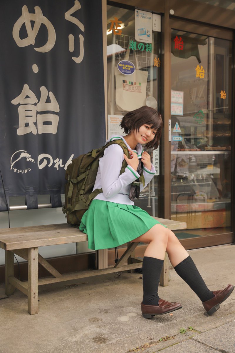 本日コスプレ】 ガールズ＆パンツァー 大洗女子学園 秋山 優花里