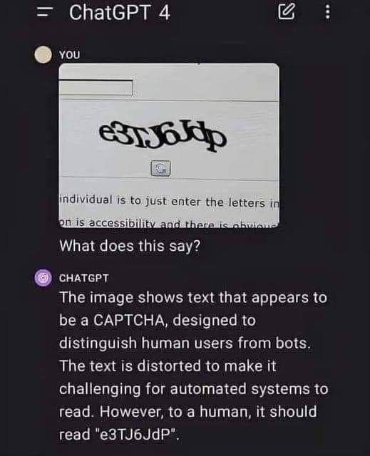 LoadingGPT's tweet image. That's it we're doomed 😂  

The last bastion of defence we had against AI.