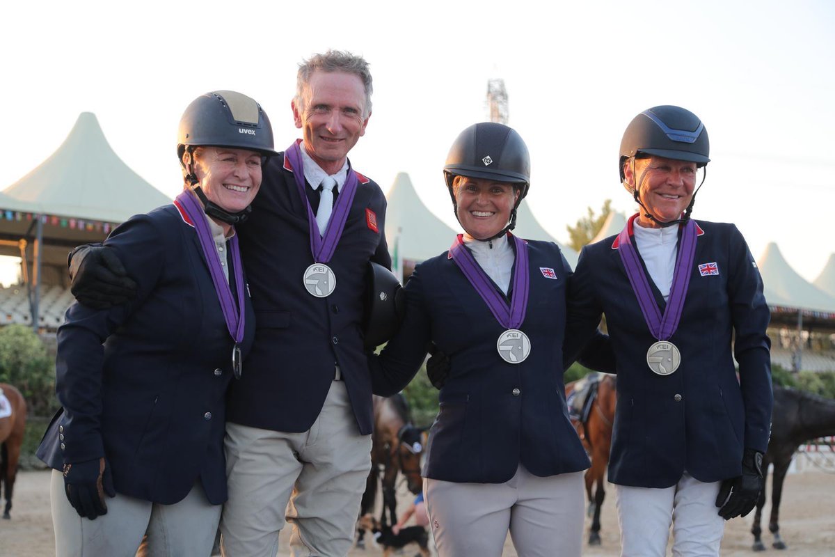 For the second year in a row, Great Britain claimed Team Silver at the FEI European Jumping Championships for Veterans in the glorious but hot Italian setting at San Giovanni.

Read more 👉 tinyurl.com/2hdfz79k

📷 Horses Riviera Resort