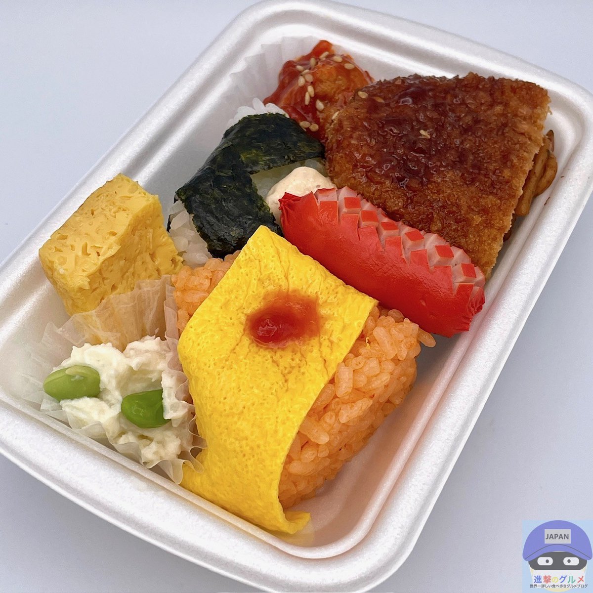 おにぎりランチ（356円）」 2024年7月16日発売、セブンイレブンの新