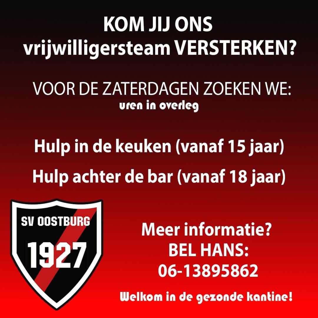 SVOostburg's tweet photo. Zonder vrijwilligers geen vereniging @SVOostburg @wzvunited      #svoostburg #wzvunited https://t.co/8RJQjdYykm