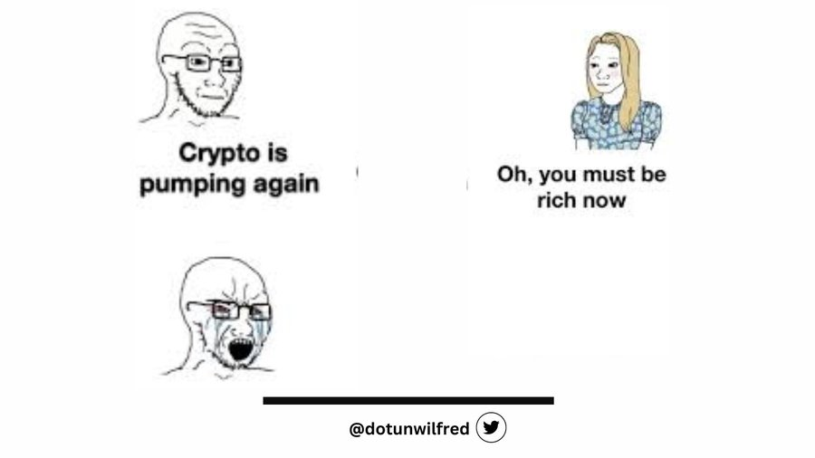 StacyNft56's tweet photo. Bitcoin is pumping... Are you rich?😆

#BTC  #MondayMotivation #FirstBankGiants #TrumpAssasinationAttempt #Crypto #CryptoMeme #cryptomemes https://t.co/cZ3oem691t