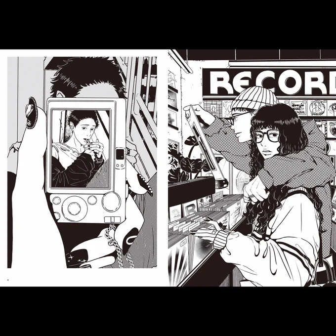 いままでのパーソナルワーク&クライアントワーク、今回特別に描き下ろしたイラストと短編マンガ『クロノスタシス』収録の他、初公開のラフ画や制作時に意識していることのインタビューなど190ページ超えの盛り沢山の一冊です! 