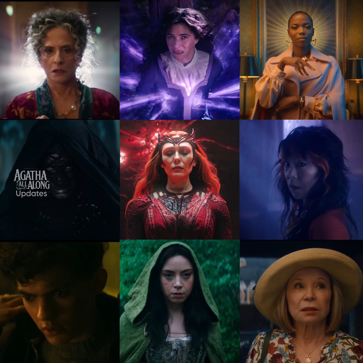 MetGalaDaily's tweet photo. The witches of MCU #AgathaAllAlong https://t.co/nnT0CaIFDV