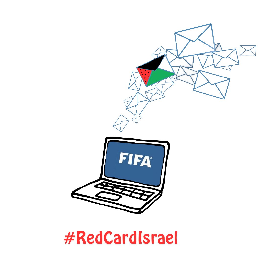 ScotSport4Pal's tweet image. @FIFA doesn't want you to know it can expel Israel on Saturday 20th July for gross violations of its own Statutes and Palestinian human rights. Please take 10 seconds to tell its Council Members to urgently #RedCardIsrael to isolate it internationally  actionnetwork.org/letters/red-ca…
