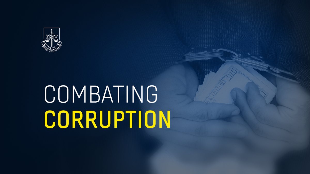 AndriyKostinUa's tweet photo. Yesterday, the SAPO and the NABU exposed two prosecutors for receiving illegal benefits. One of them was detained at the workplace. According to the investigation, they received USD 170,000 to close a criminal proceeding.

I have consistently emphasized that zero tolerance for corruption is our principled position, and we are doing our utmost to live up to this principle.

The law enforcement and judiciary institutions are continuously cleansing themselves of corruption. Such cases only confirm the need to develop the system further to prevent corruption in law enforcement agencies.

I am confident that each incident like this is a lesson to those who have yet to realize that such actions are unacceptable and will not be left unanswered. This is also a strong signal of support to all honest employees: we will jointly expose and prosecute those who dishonor their profession and undermine its reputation.

In 2024 alone, six prosecutors in different regions of Ukraine were prosecuted for corruption and other abuses as a result of the efforts of the Prosecutor General's Office and pre-trial investigation agencies.

@GP_Ukraine has always supported and continues to support all measures to combat all cases of corruption, including those within the prosecution system.