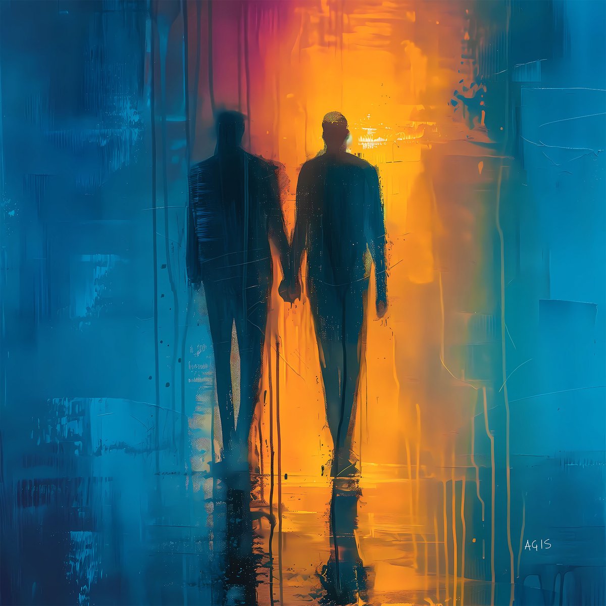 AgisArtOfficial's tweet image. Why is it that, as a culture, we are more comfortable seeing two men holding guns than holding hands?
Bridging Divides through Connection. #MindHacking #AIart