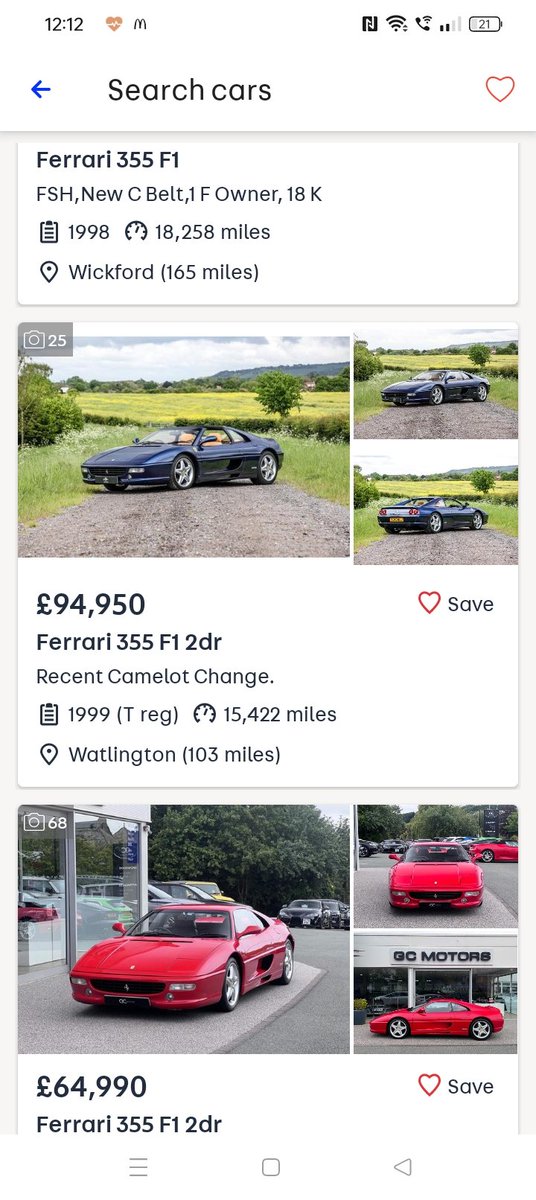 Absolutely stunning Ferrari, I would definitely need the change from a  Camelot win to afford it. Or does it mean the sword has been removed &amp; the F1 gearbox has been installed?