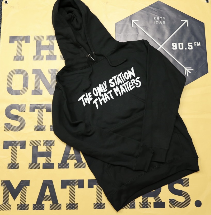 WBER hoodies!  Available Friday, July 19 at 7:00 A.M. at 2596 Baird Road in Penfield at our first ever Pop Up Merch event!