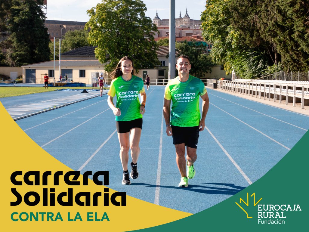 Fundación Eurocaja Rural (@fundacionecr) on Twitter photo Os presentamos la camiseta oficial de la #CarreraSolidariaFundaciónECR🎽✨ ¿No es una pasada?🙌
¡Inscríbete y vístete para la lucha contra la ELA!
➡️eurocajarural.fun/actividades/ca…
Contra la ELA, cada paso cuenta🍀
#AdelanteCLM <a href="/AsociacionELA/">adELA - Asociación Española de ELA</a> <a href="/ELA_CyL/">Asoc de Esclerosis Lateral Amiotrófica de CyL</a> <a href="/adelacv/">ADELA-CV</a> #ELARegiónDeMurcia Os presentamos la camiseta oficial de la #CarreraSolidariaFundaciónECR🎽✨ ¿No es una pasada?🙌
¡Inscríbete y vístete para la lucha contra la ELA!
➡️eurocajarural.fun/actividades/ca…
Contra la ELA, cada paso cuenta🍀
#AdelanteCLM <a href="/AsociacionELA/">adELA - Asociación Española de ELA</a> <a href="/ELA_CyL/">Asoc de Esclerosis Lateral Amiotrófica de CyL</a> <a href="/adelacv/">ADELA-CV</a> #ELARegiónDeMurcia