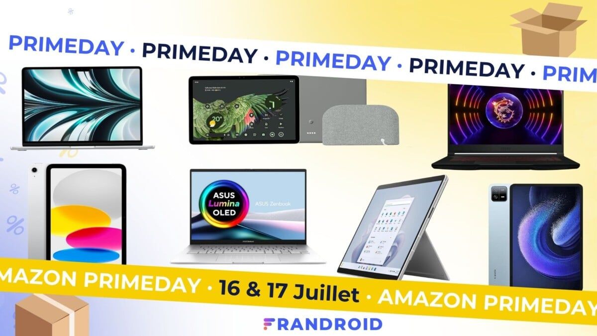 Amazon vient de lancer son Prime Day. Et pour ce premier jour, il y a de belles affaires à saisir, tout particulièrement sur les PC portables et les tablettes. Retrouvez ici les meilleures offres en promo ! 👉 buff.ly/3S9OItZ